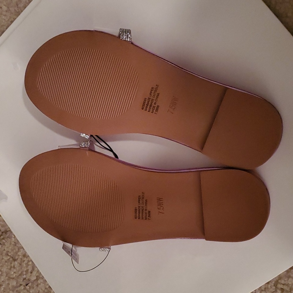 Cute Torris sparkling sandles size 7.5 wide NWT